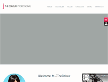 Tablet Screenshot of jthecolour.com.au